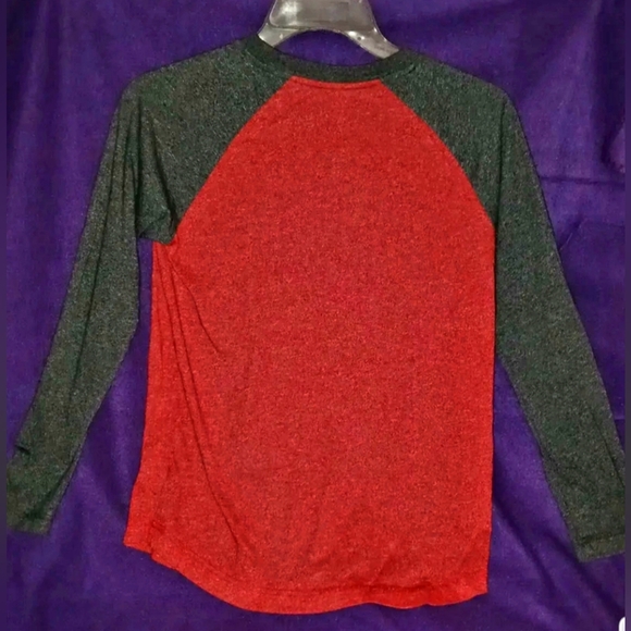 Boy's Old Navy Kids Red and Gray California Long-Sleeve Shirt Large - Picture 3 of 3